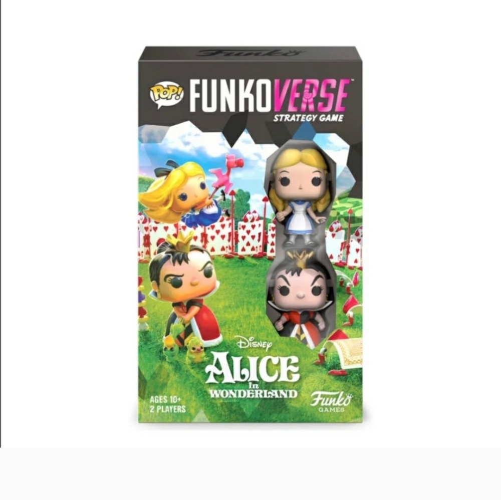 Brand New FUNKOVERSE POP! 2021 Disney Alice In Wonderland Strategy Funko Games 2